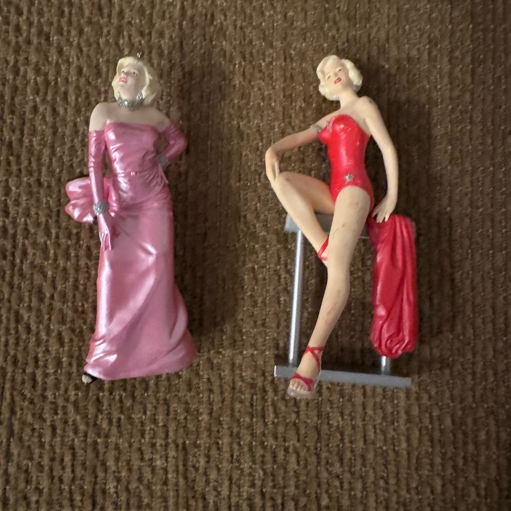 Marilyn Monroe Hallmark Christmas Ornaments